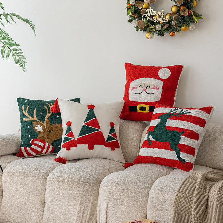 Christmas Decorative Pillows for Cozy Holiday Sofas