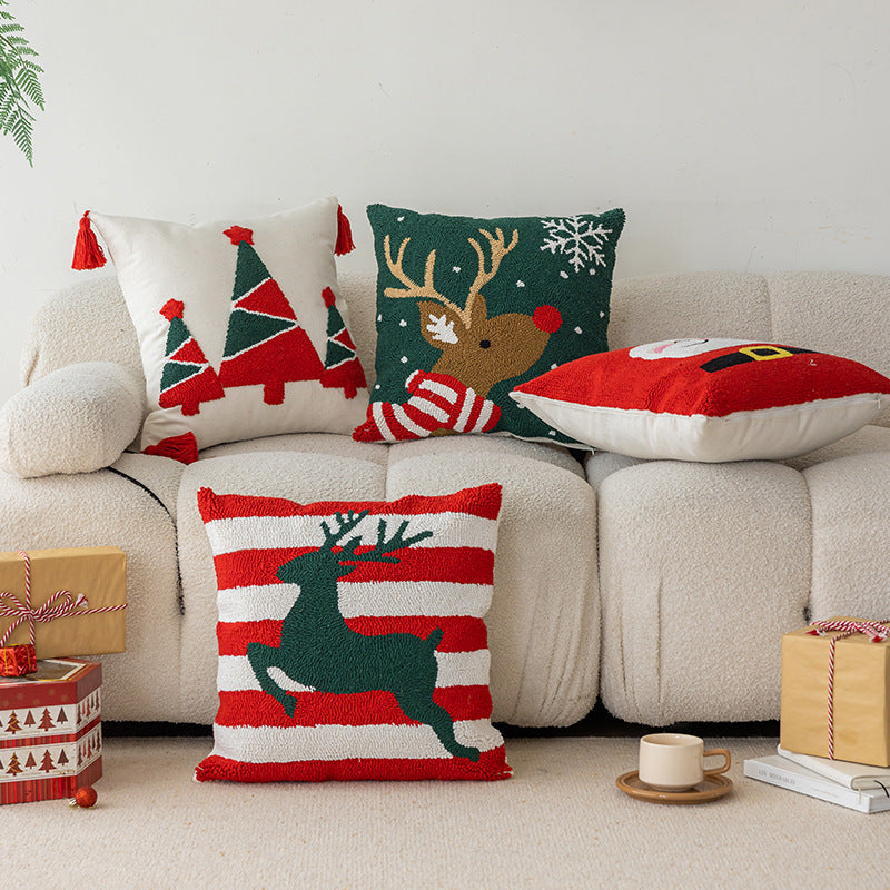 Christmas Decorative Pillows for Cozy Holiday Sofas