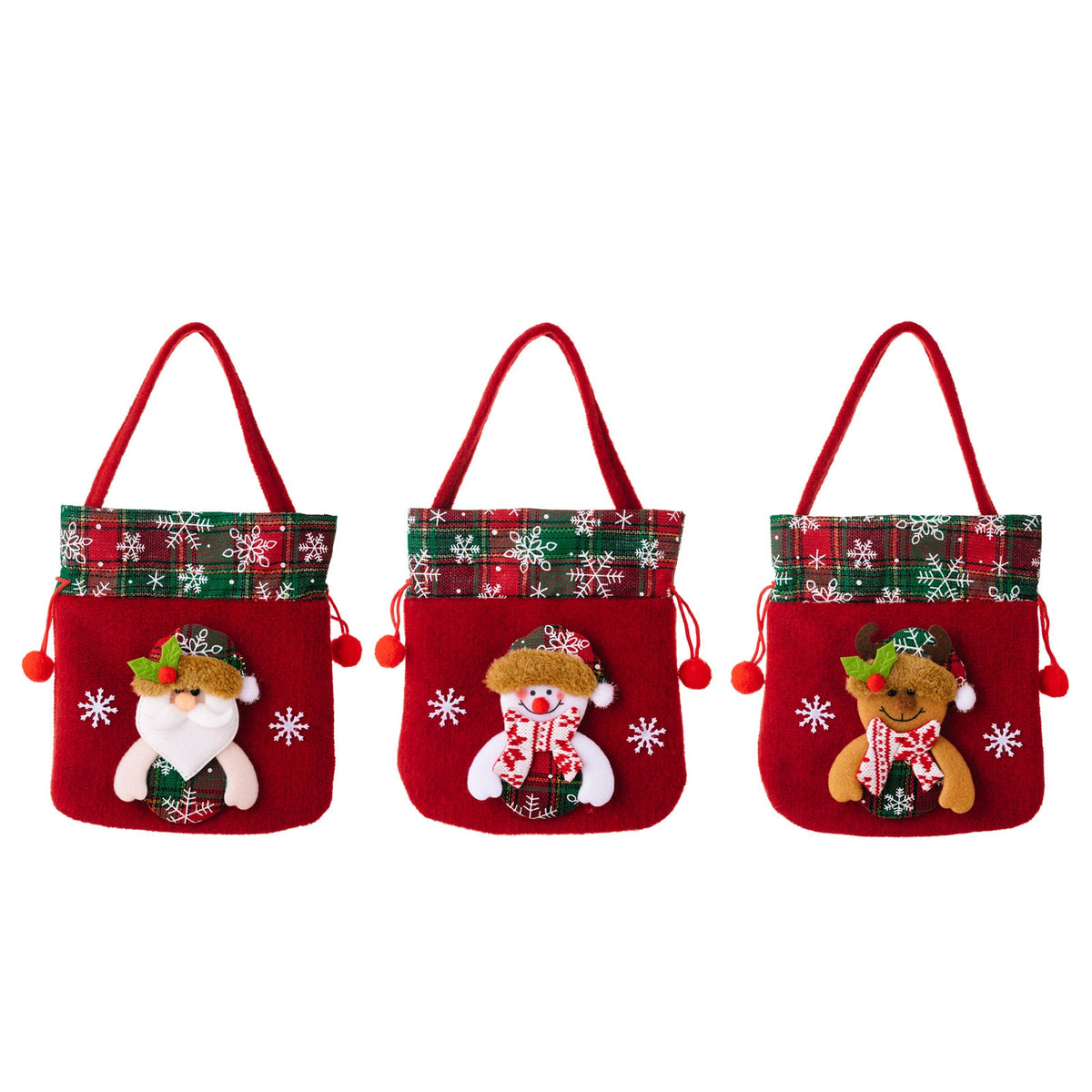 Christmas Gift Bag for Festive Small Gifts & Candy