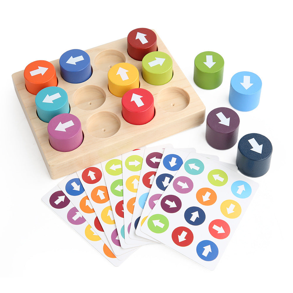Children's Directional Matching Toy for Focused Play