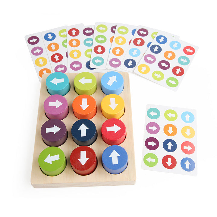 Children's Directional Matching Toy for Focused Play