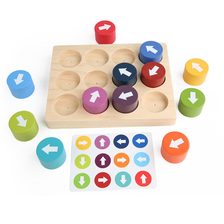 Children's Directional Matching Toy for Focused Play