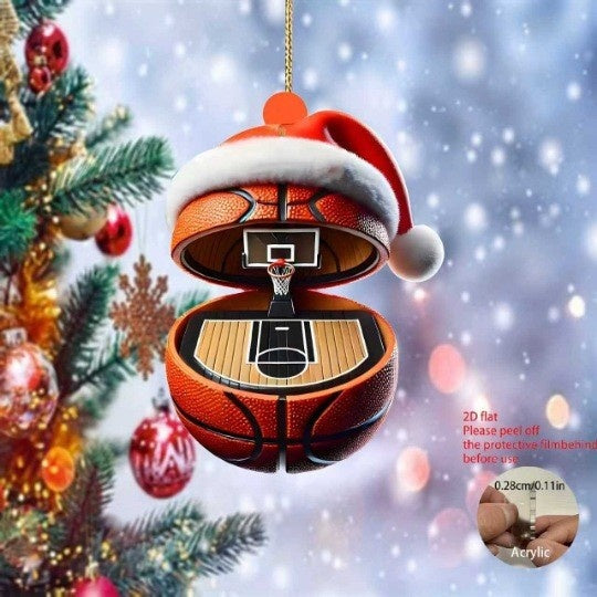 Acrylic Christmas Baby Clothes Ornaments for Memories