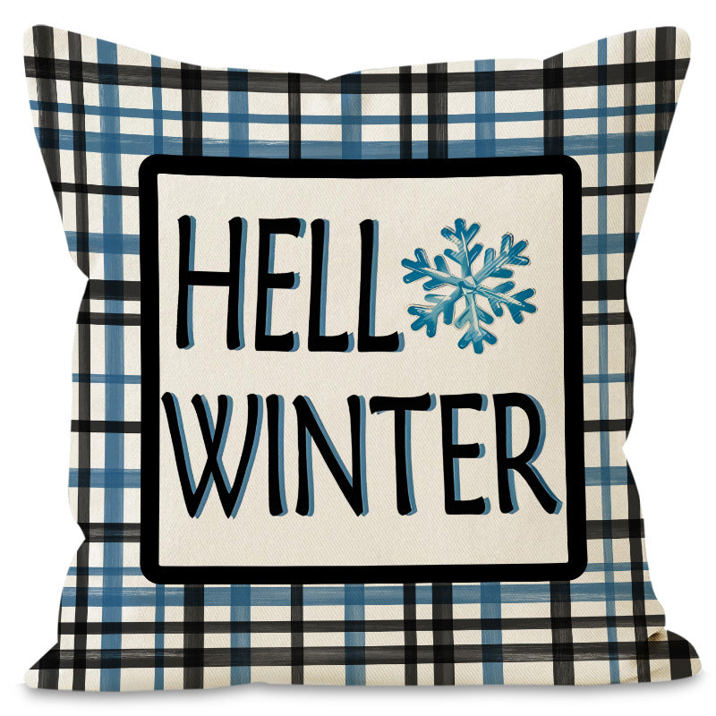 Christmas Pillow Covers for Coordinated Winter Decor