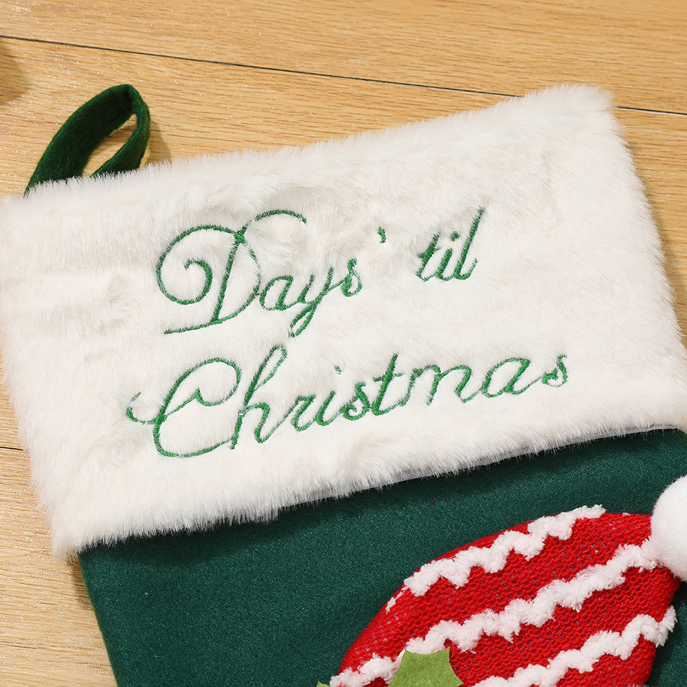 Christmas Stocking Set With A 1–24 Day Countdown