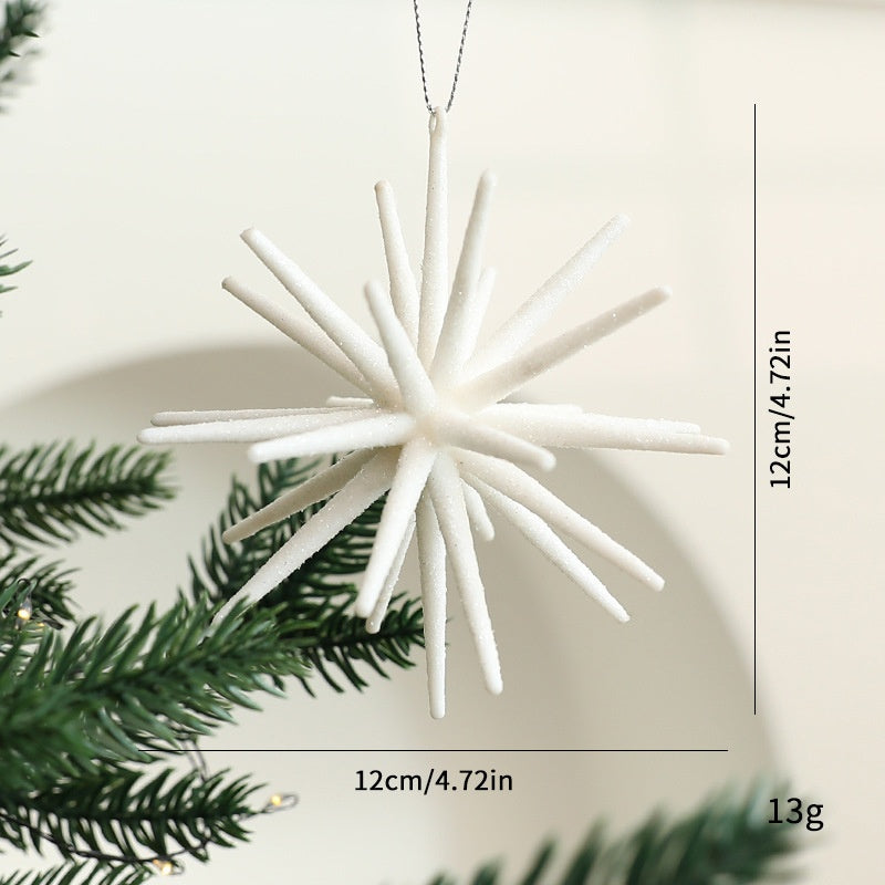 Christmas Starburst Ornaments for Elegant Tree Decor