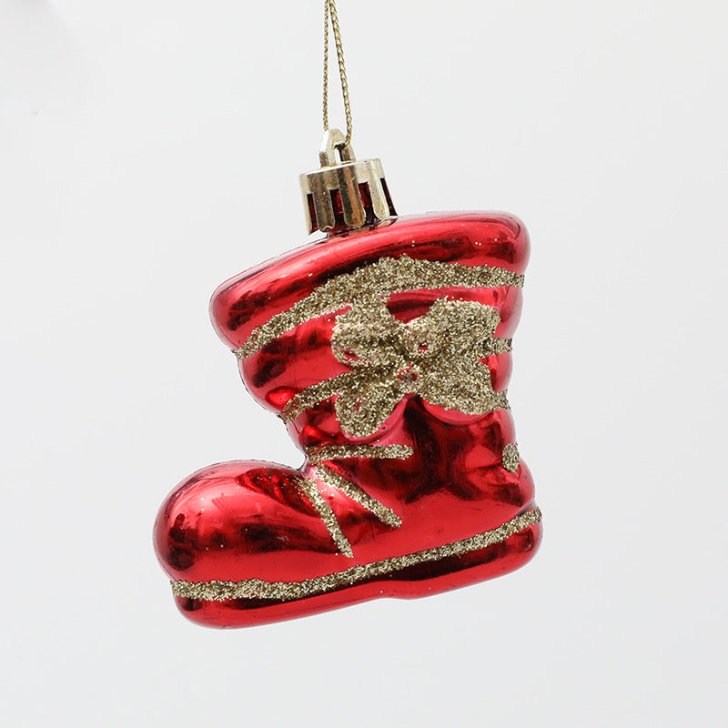 Christmas Tree Ornaments: 39-Piece Red & Gold Collection