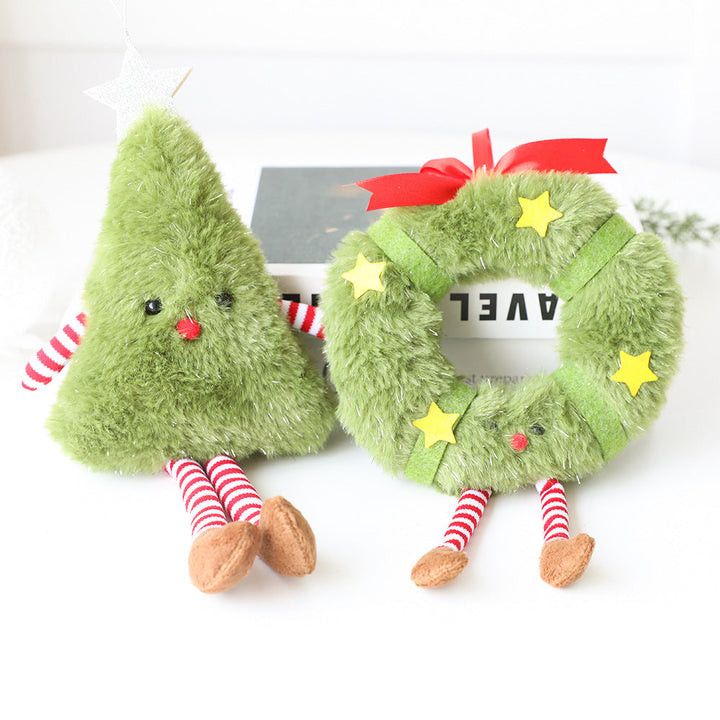 Plush Christmas Ornaments for Whimsical Tree Charm