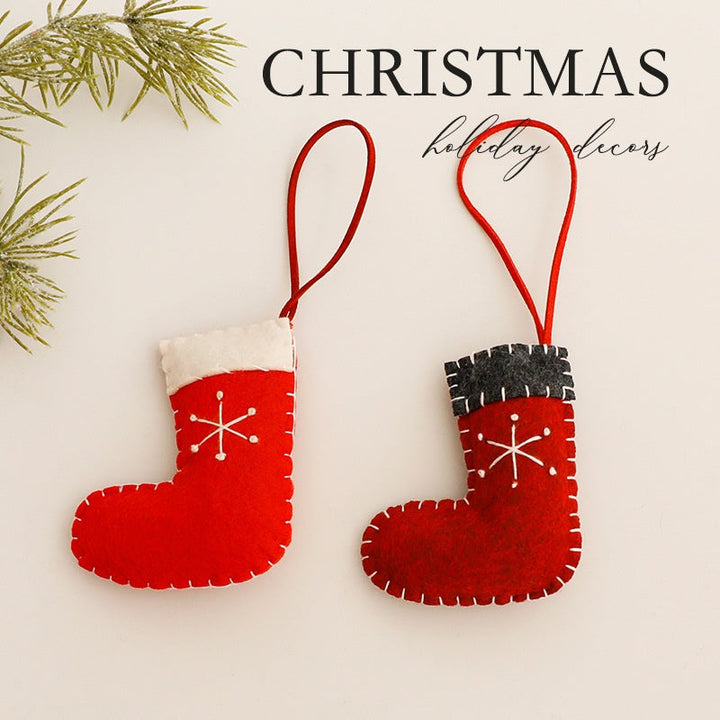 Christmas Stocking Ornaments for Cozy Tree Displays