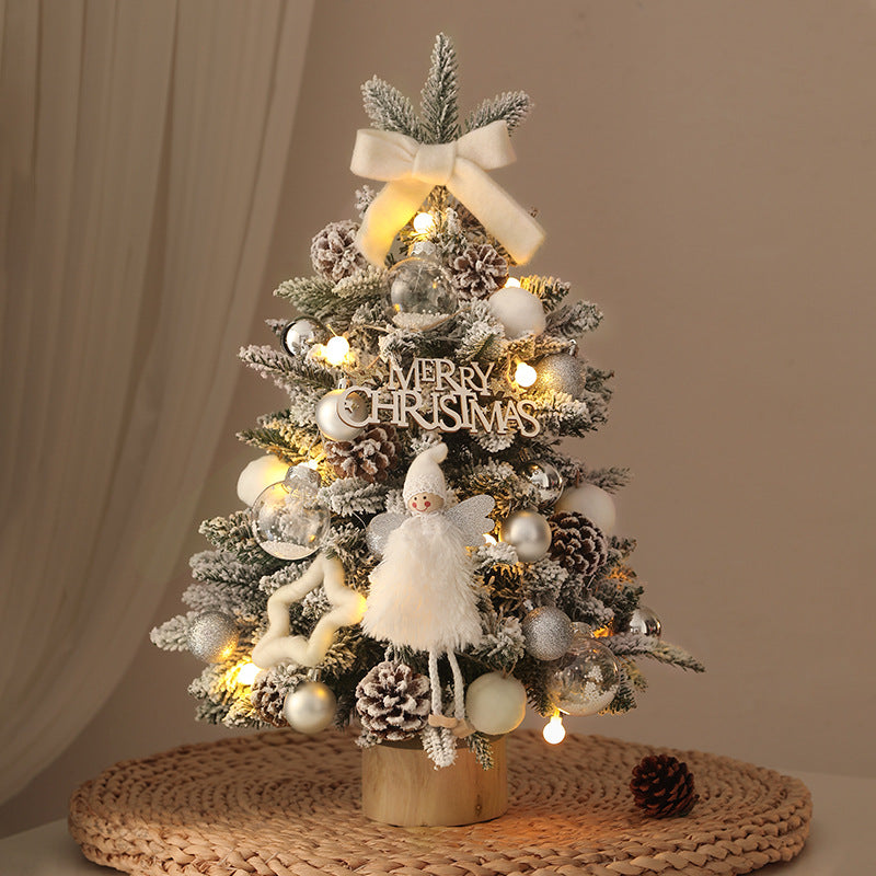 Mini Christmas Tree Decoration Set for Small Spaces