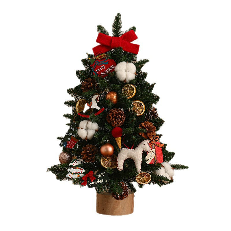 Mini Christmas Tree Decoration Set for Small Spaces