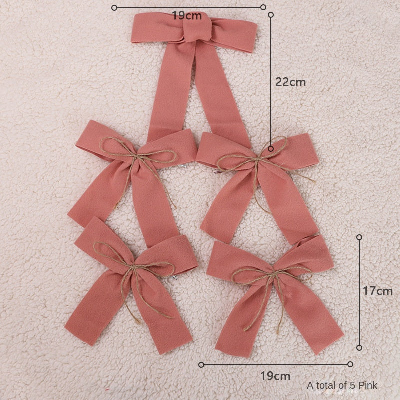 Christmas Tree Bow Decoration for Instant Festive Volume
