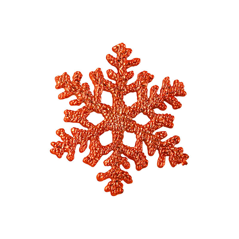 Champagne Gold Snowflake Ornaments for Christmas Trees