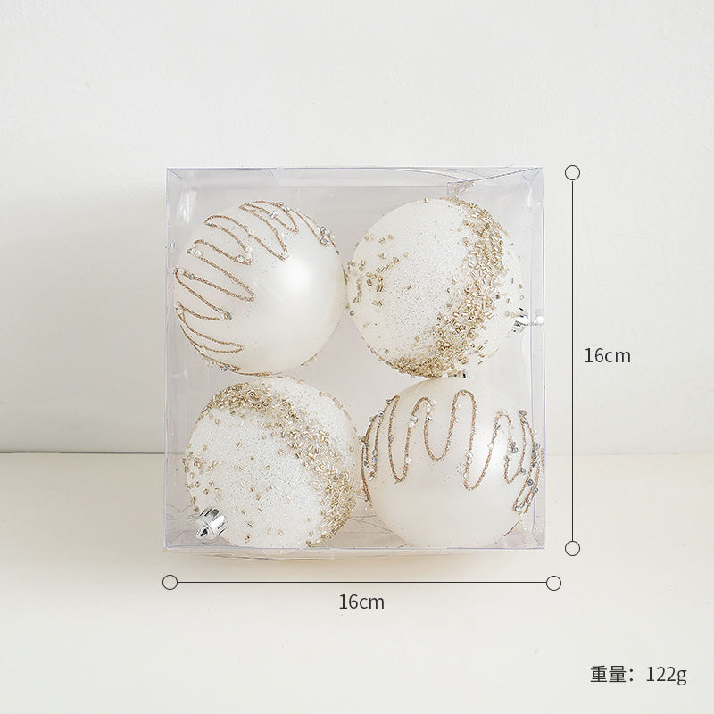 Transparent Christmas Ornaments For Rustic Tree Decor