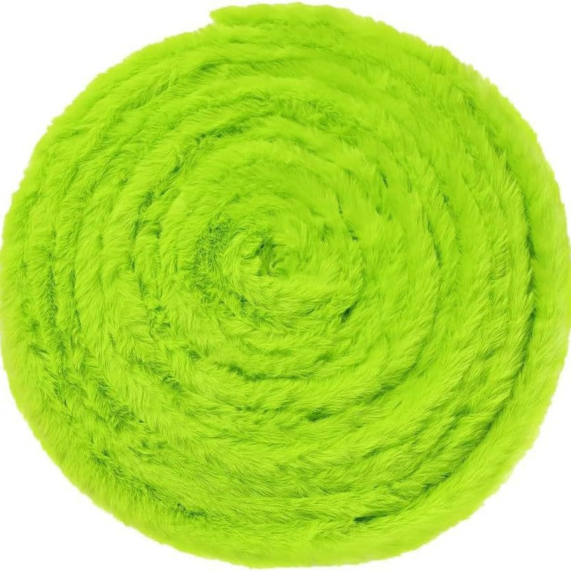 Christmas Tree Fur Ribbon for Bold Holiday Color Decor