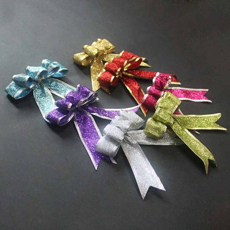 3D Christmas Tree Bow Ornament for Festive Displays