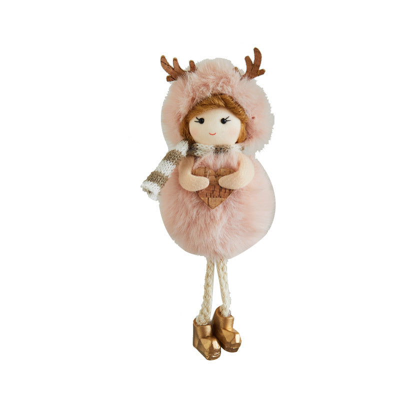 Christmas Tree Plush Ornament for Cozy Holiday Displays