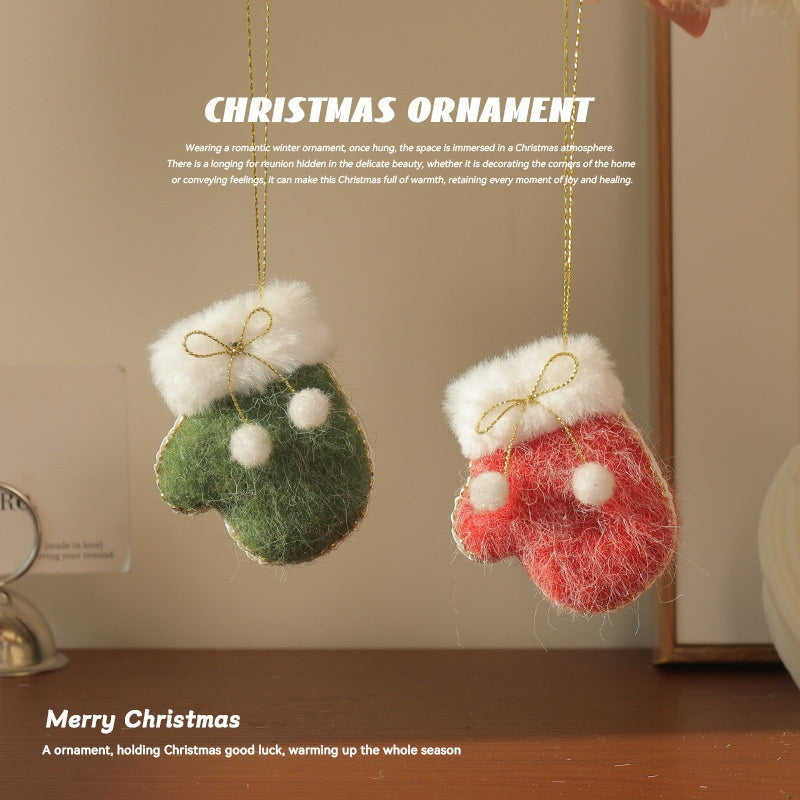 Christmas Tree Felt Ornaments for Cozy Holiday Charm