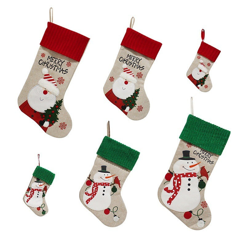 Christmas Stocking Gift Bags for Festive Tree Decor