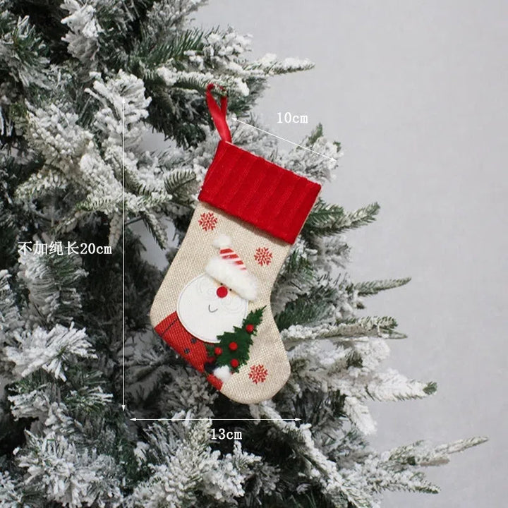 Christmas Stocking Gift Bags for Festive Tree Decor