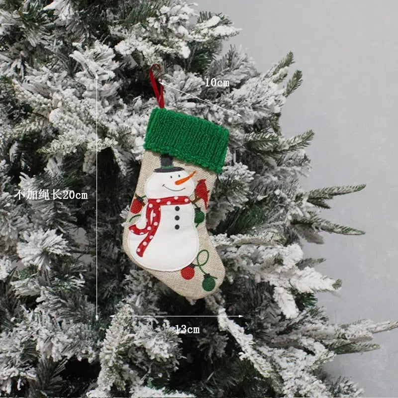 Christmas Stocking Gift Bags for Festive Tree Decor