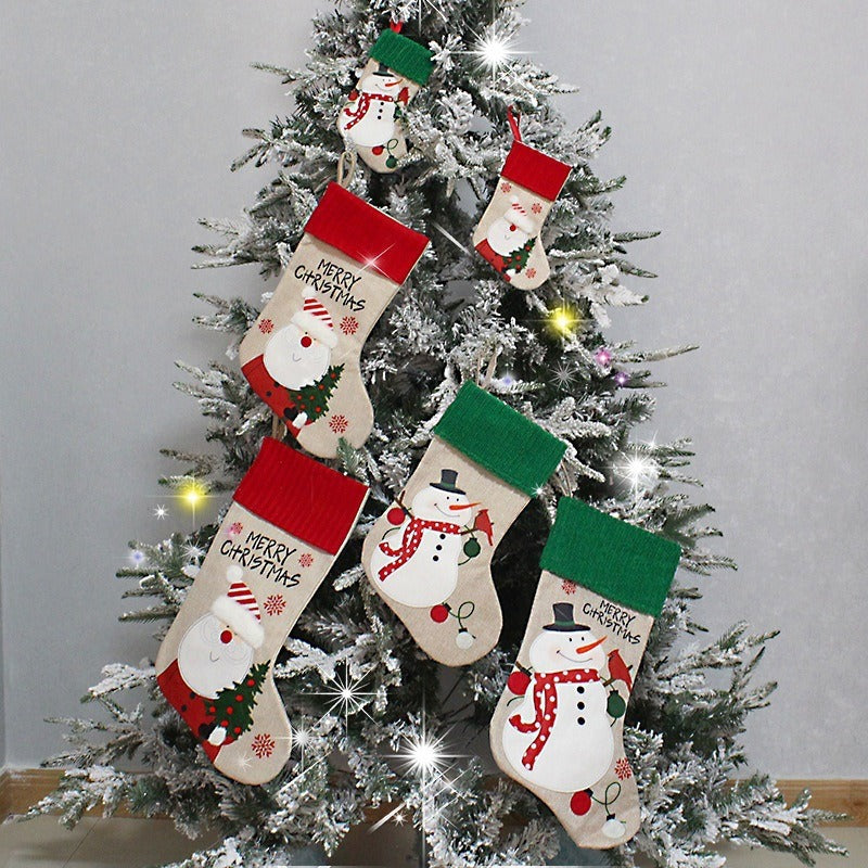 Christmas Stocking Gift Bags for Festive Tree Decor