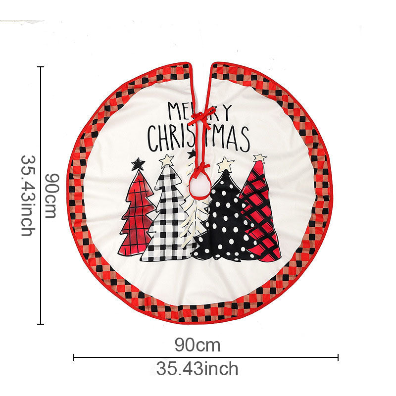 Christmas Tree Skirt for a Polished Festive Display
