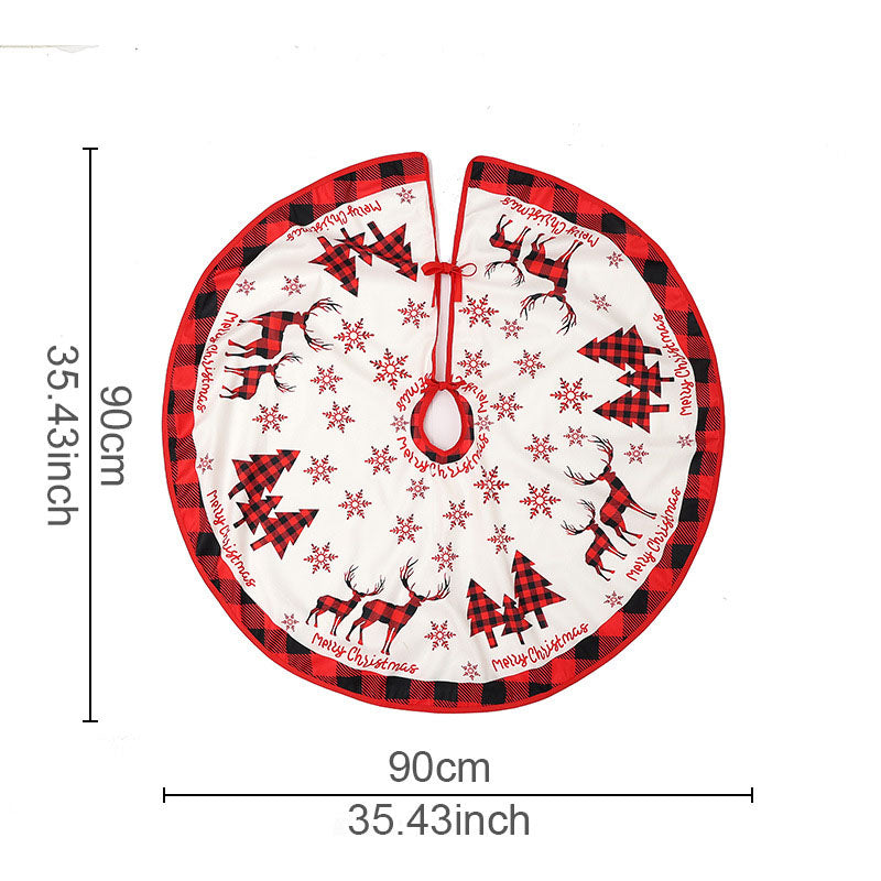 Christmas Tree Skirt for a Polished Festive Display