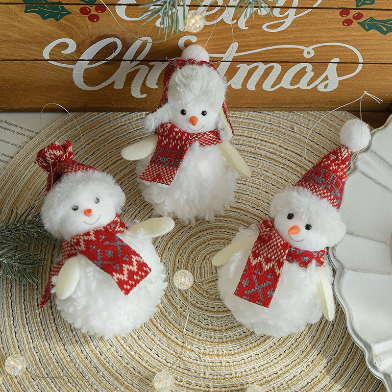 Snowman Christmas Tree Ornaments for Cozy Holiday Cheer