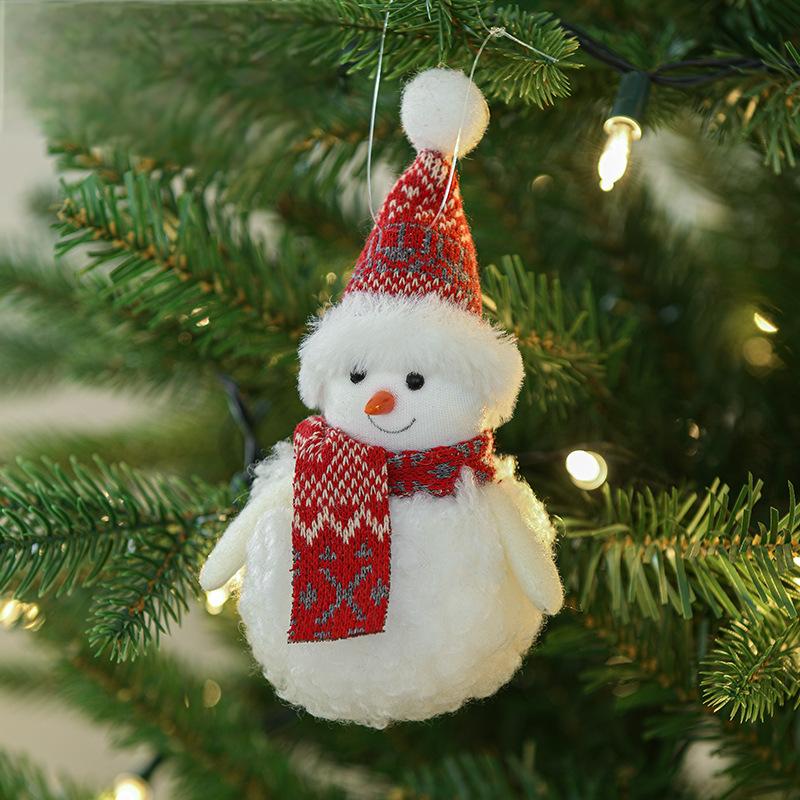 Snowman Christmas Tree Ornaments for Cozy Holiday Cheer