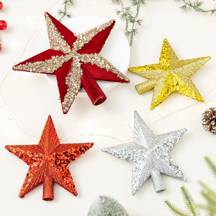 Christmas Tree Topper Star for Sparkling Holiday Decor