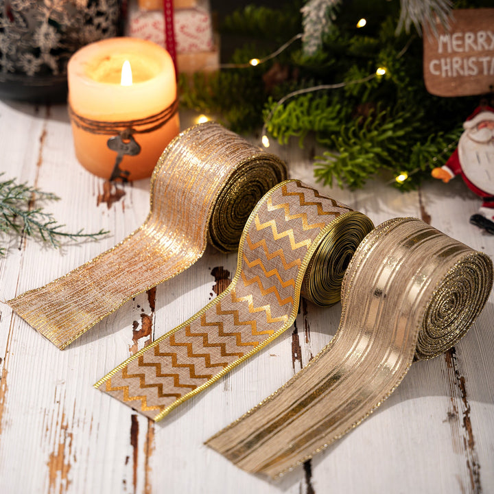 Christmas Tree Ribbon for Elegant Holiday Decorations