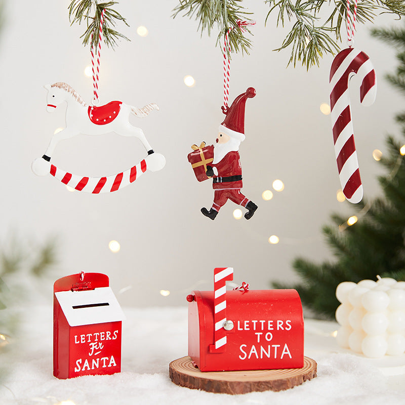 Hand-Painted Christmas Tree Ornament for Vintage Cheer
