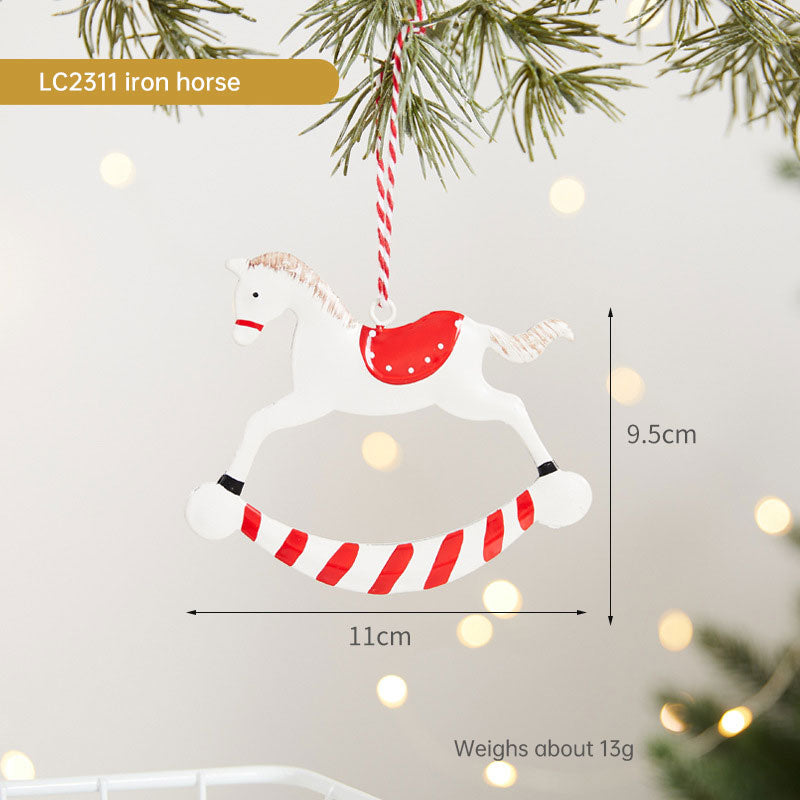 Hand-Painted Christmas Tree Ornament for Vintage Cheer