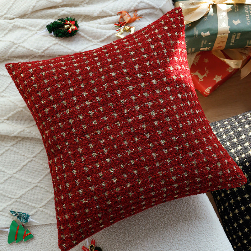 Christmas Sparkle Cushion Covers for Luxe Holiday Decor