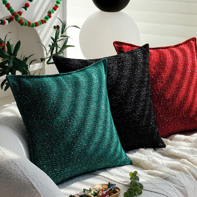 Christmas Sparkle Cushion Covers for Luxe Holiday Decor