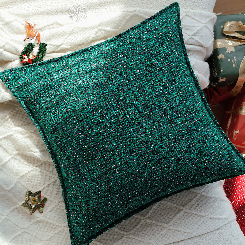 Christmas Sparkle Cushion Covers for Luxe Holiday Decor