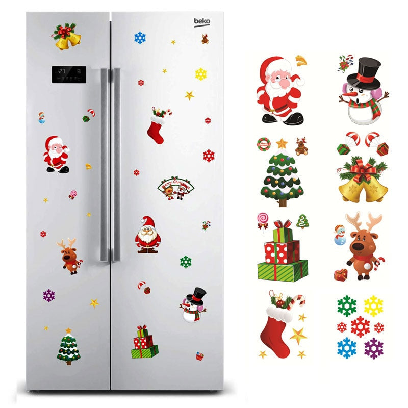 Christmas Window Stickers for Instant Holiday Cheer