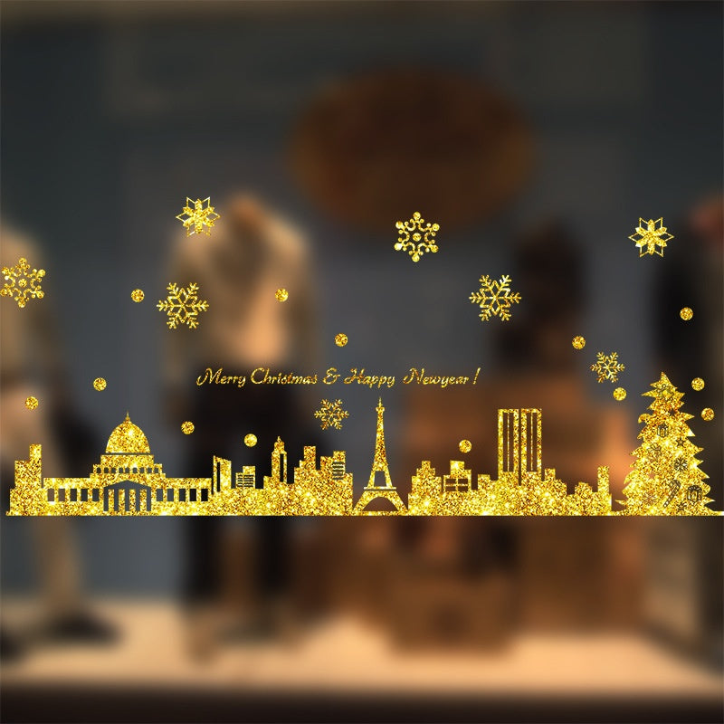 Christmas Window Stickers for Sparkling Holiday Decor
