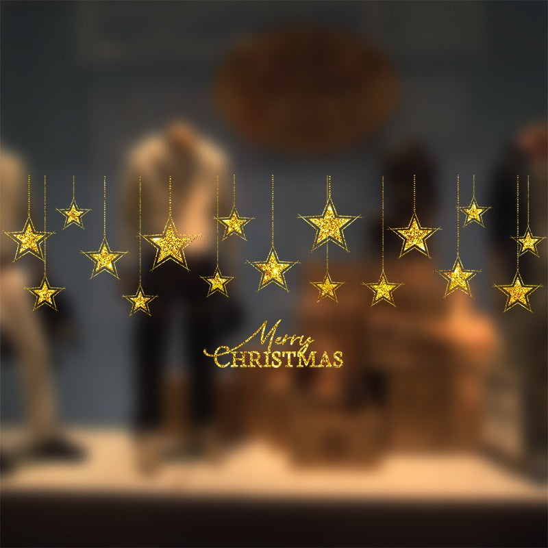 Christmas Window Stickers for Sparkling Holiday Decor