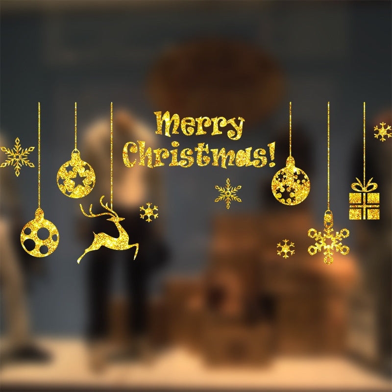 Christmas Window Stickers for Sparkling Holiday Decor