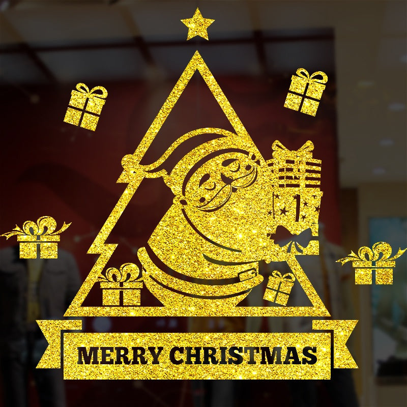 Christmas Window Stickers for Sparkling Holiday Decor