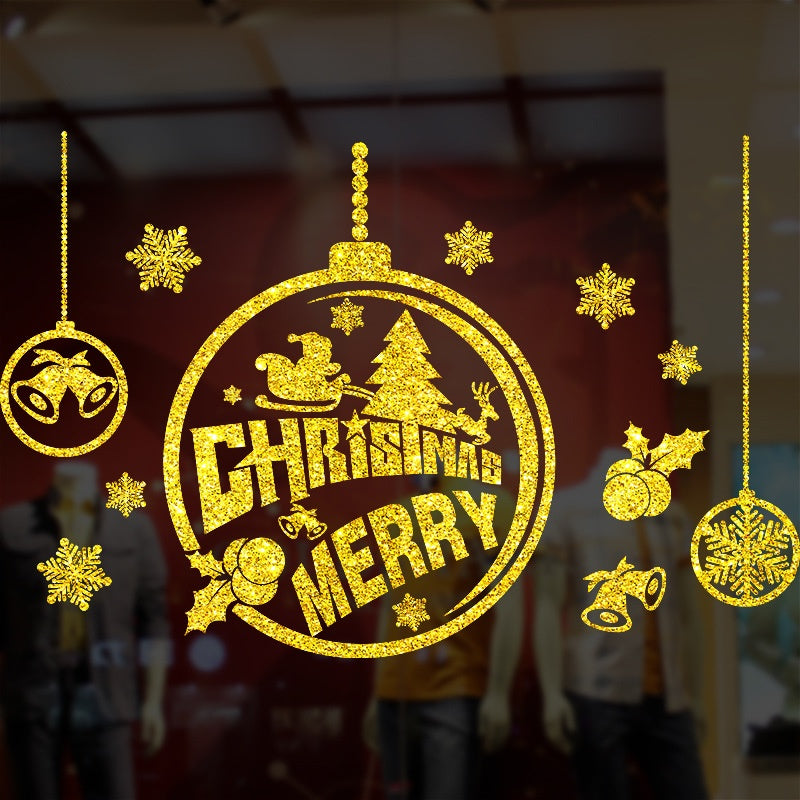 Christmas Window Stickers for Sparkling Holiday Decor
