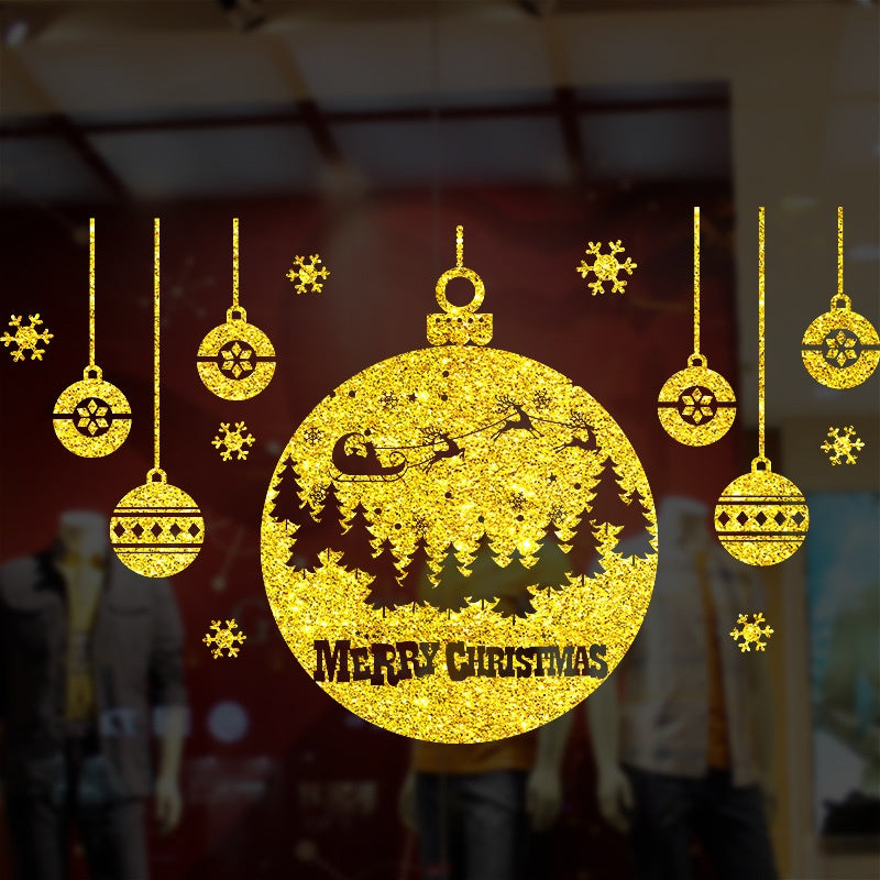 Christmas Window Stickers for Sparkling Holiday Decor