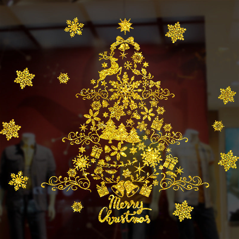 Christmas Window Stickers for Sparkling Holiday Decor