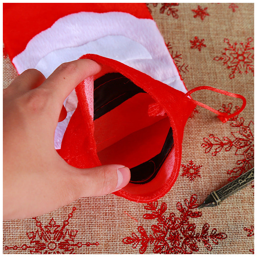 Christmas Wine Bottle Covers for Festive Gift Giving