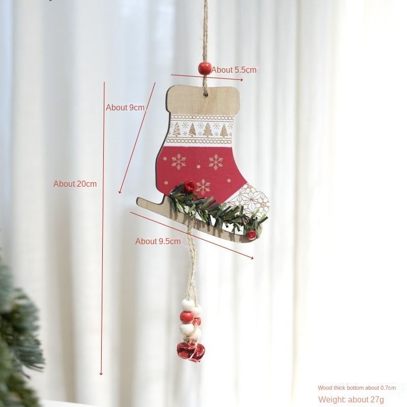Wooden Christmas Ornaments for Rustic Holiday Decor