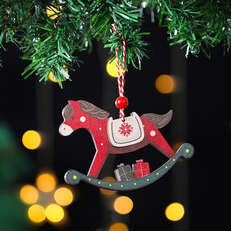Wooden Christmas Ornaments for Rustic Holiday Charm