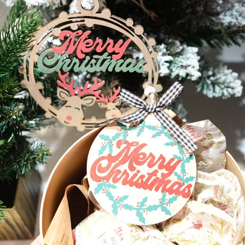 Wooden Christmas Ornaments For Rustic Holiday Cheer