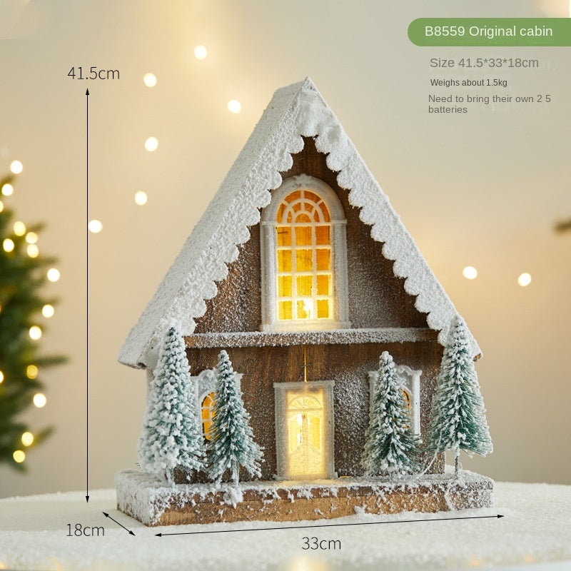 Light-Up Christmas Village Houses for Cozy Displays